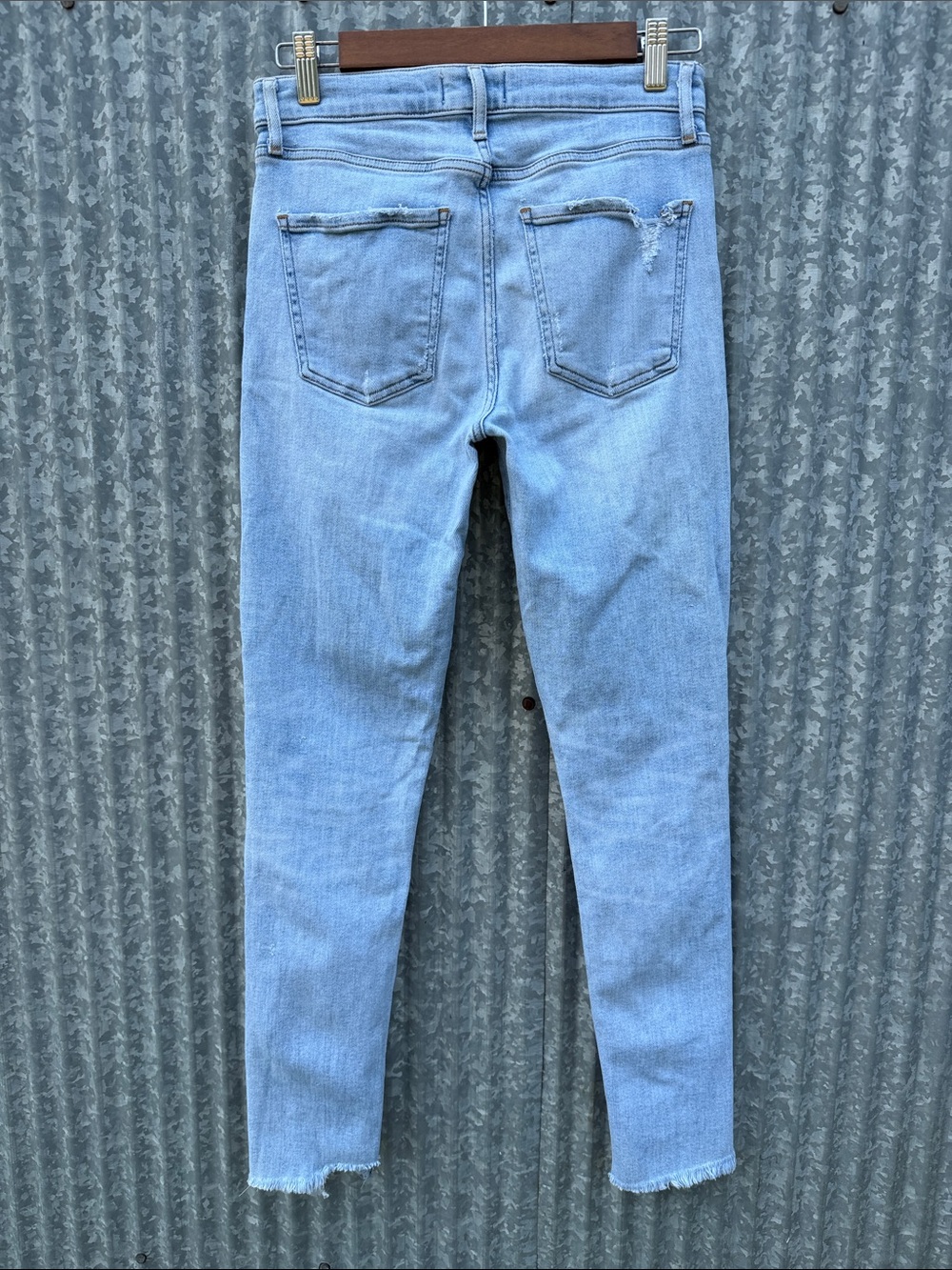 Agolde Sophie Light Wash High-Rise Skinny Jeans